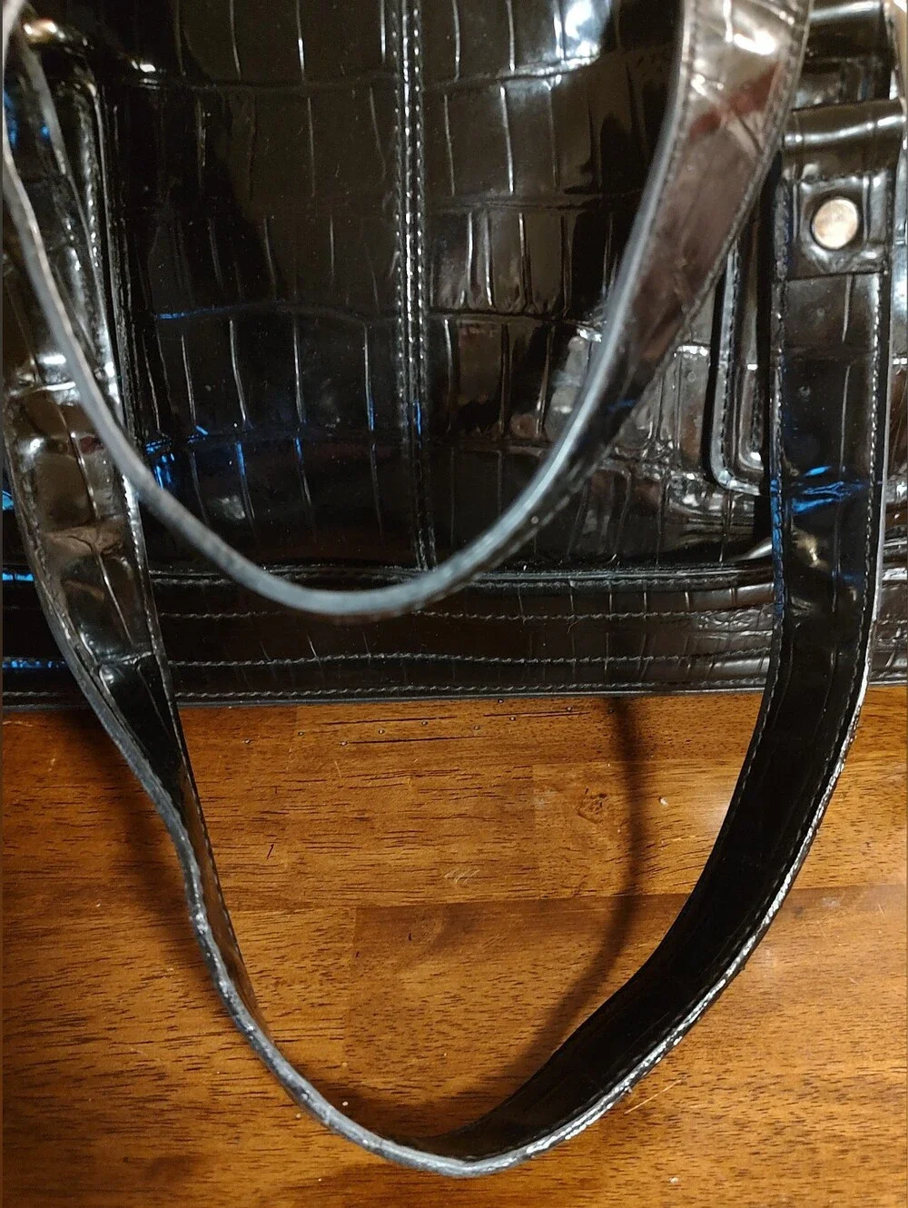 Liz Claiborne sleek croc